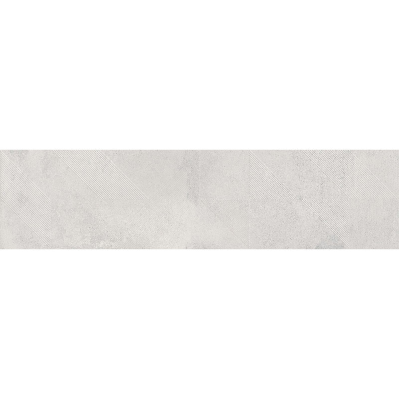 Mexen Lassa Spiga Bianco glasiertes rektifiziertes Feinsteinzeug G1, Wandfliese 120 x 30 cm, matt - TL705-120-030-52