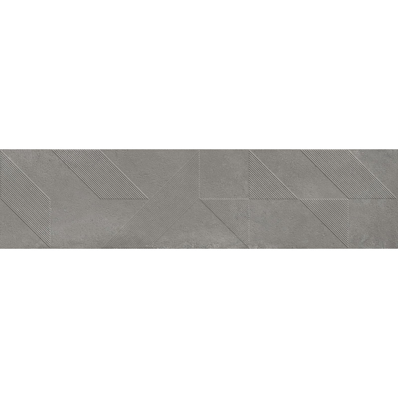Mexen Lassa Spiga Steel glasiertes Feinsteinzeug rektifiziert. G1, Wandfliese 120 x 30 cm, matt - TL705-120-030-53