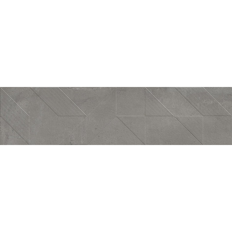 Mexen Lassa Spiga Steel gres smaltato rettificato G1, piastrella da parete 120 x 30 cm, opaca - TL705-120-030-53