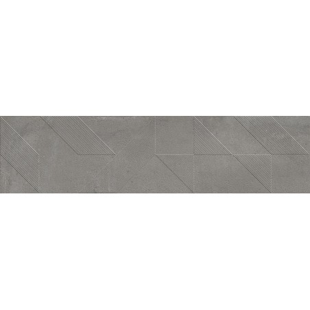 Mexen Lassa Spiga Steel gres smaltato rettificato G1, piastrella da parete 120 x 30 cm, opaca - TL705-120-030-53