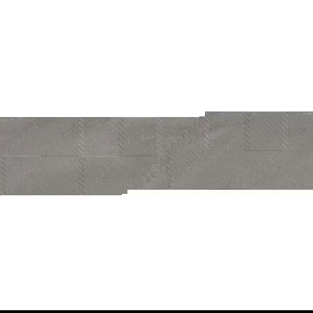 Mexen Lassa Spiga Steel, lasitettu suoristettu G1 keraaminen laatta, lattia-seinä 120 x 30 cm, mattapinta - TL705-120-030-53