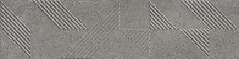Mexen Lassa Spiga Steel gres esmaltado rect. G1, azulejo de pared 120 x 30 cm, mate - TL705-120-030-53