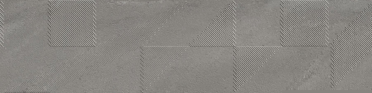 Mexen Lassa Spiga Steel grés vidrado reto G1, azulejo de pavimento e parede 120 x 30 cm, mate - TL705-120-030-53