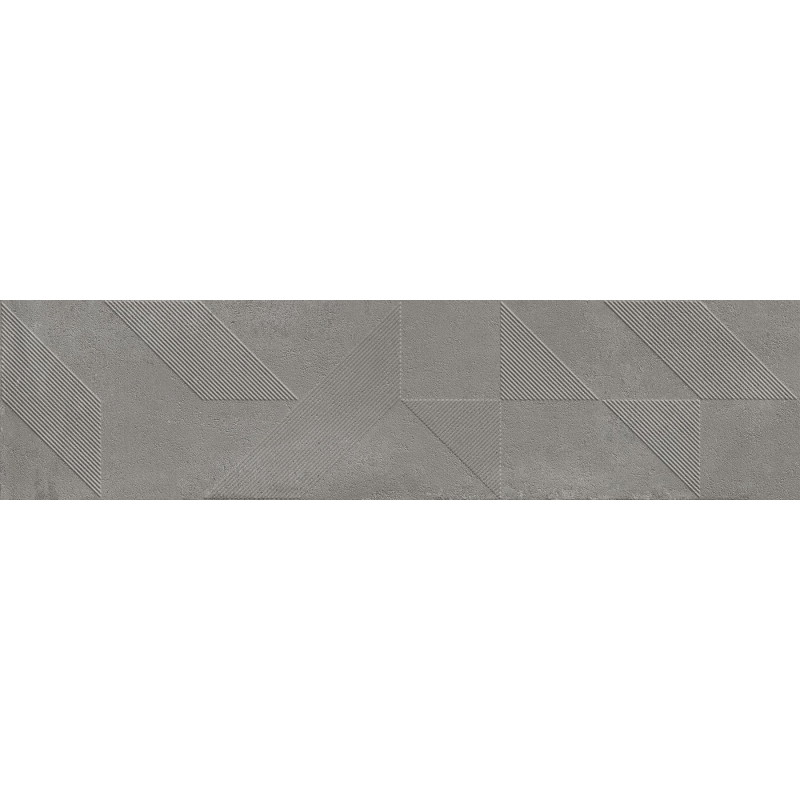 Mexen Lassa Spiga Steel glasiertes Feinsteinzeug rektifiziert. G1, Wandfliese 120 x 30 cm, matt - TL705-120-030-53
