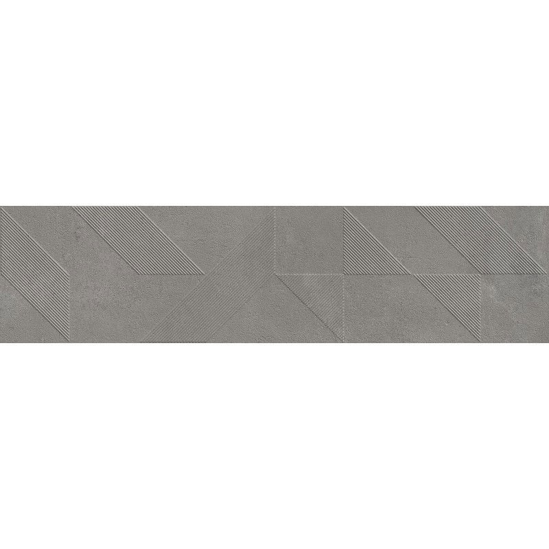 Mexen Lassa Spiga Steel glazed porcelain rectified tile G1, wall tile 120 x 30 cm, matte - TL705-120-030-53