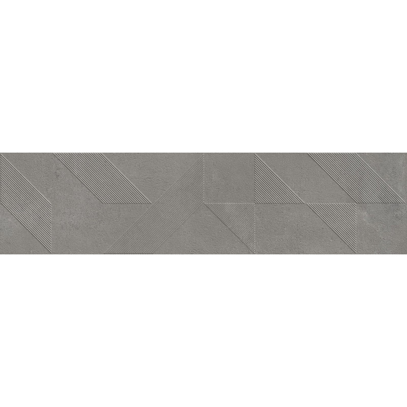 Mexen Lassa Spiga Steel grés esmalteado rekt. G1, azulejo de parede 120 x 30 cm, mate - TL705-120-030-53