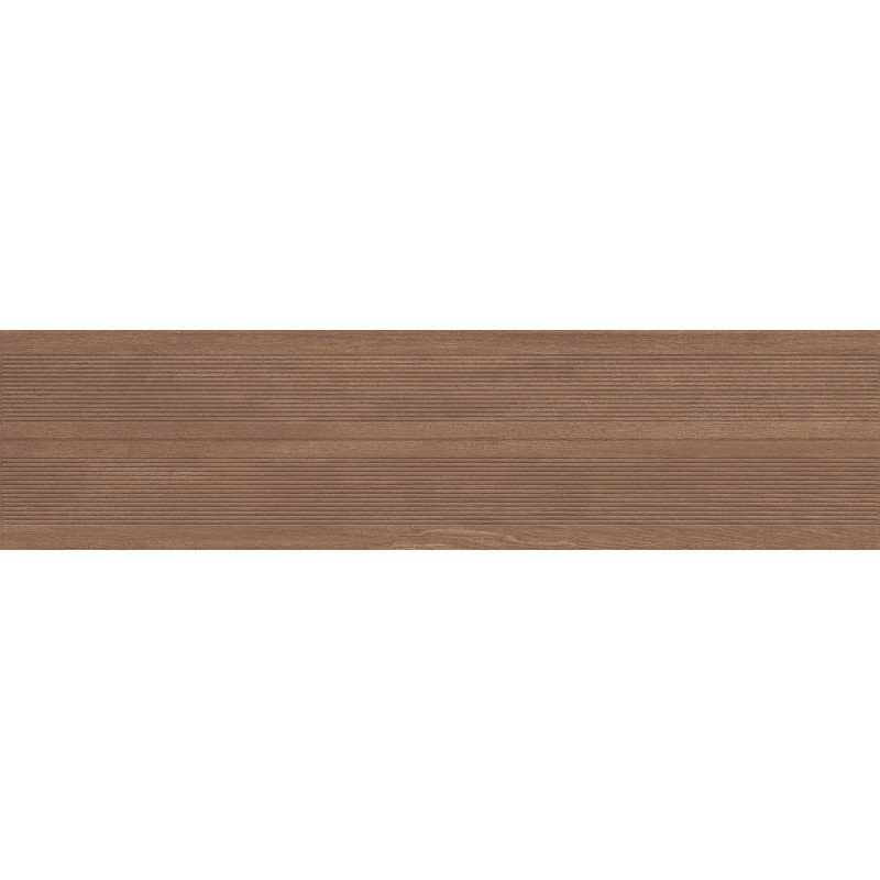 Mexen Prestige Wood Gres marrón esmaltado rect. G1, azulejo de pared con aspecto de madera 120 x 30 cm, mate - TL706-120-030-50