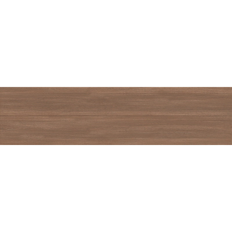 Mexen Prestige Wood Brauner glasierter Gres rekt. G1, holzähnliche Wandfliese 120 x 30 cm, matt - TL706-120-030-50