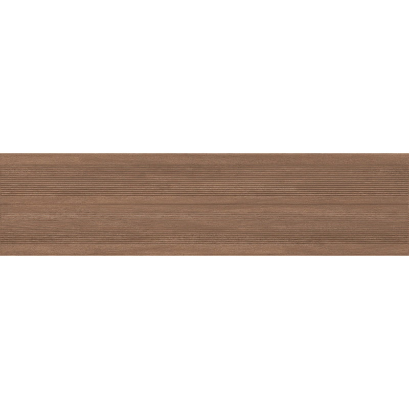 Mexen Prestige Wood Brauner glasierter Gres rekt. G1, holzähnliche Wandfliese 120 x 30 cm, matt - TL706-120-030-50