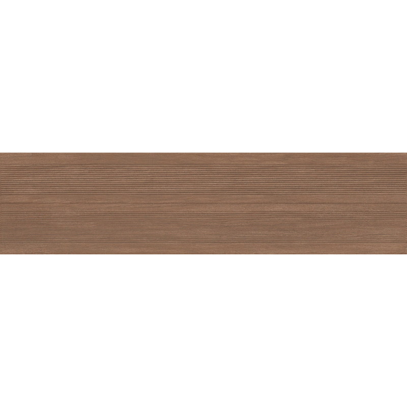 Mexen Prestige Wood Gres marrón esmaltado rect. G1, azulejo de pared con aspecto de madera 120 x 30 cm, mate - TL706-120-030-50