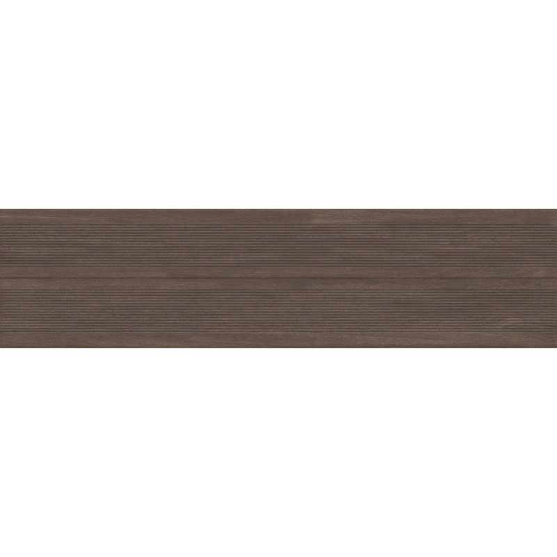 Mexen Prestige Wood Geglazuurde rekt. G1 koffie gres, houtachtige wandtegel 120 x 30 cm, mat - TL706-120-030-51