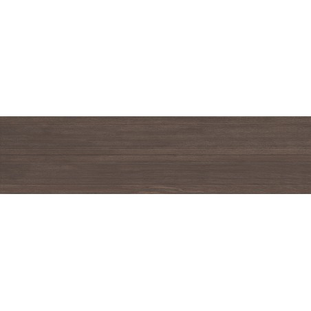 Mexen Prestige Wood Coffee stengods glaserad rek. G1, träliknande väggplatta 120 x 30 cm, matt - TL706-120-030-51