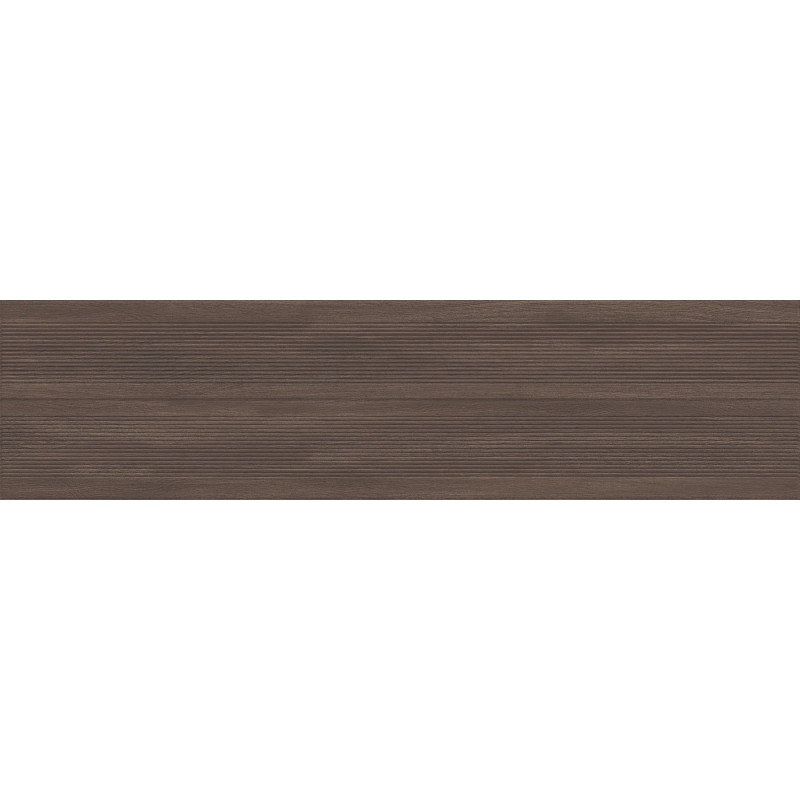 Mexen Prestige Wood Coffee stengods glaserad rek. G1, träliknande väggplatta 120 x 30 cm, matt - TL706-120-030-51