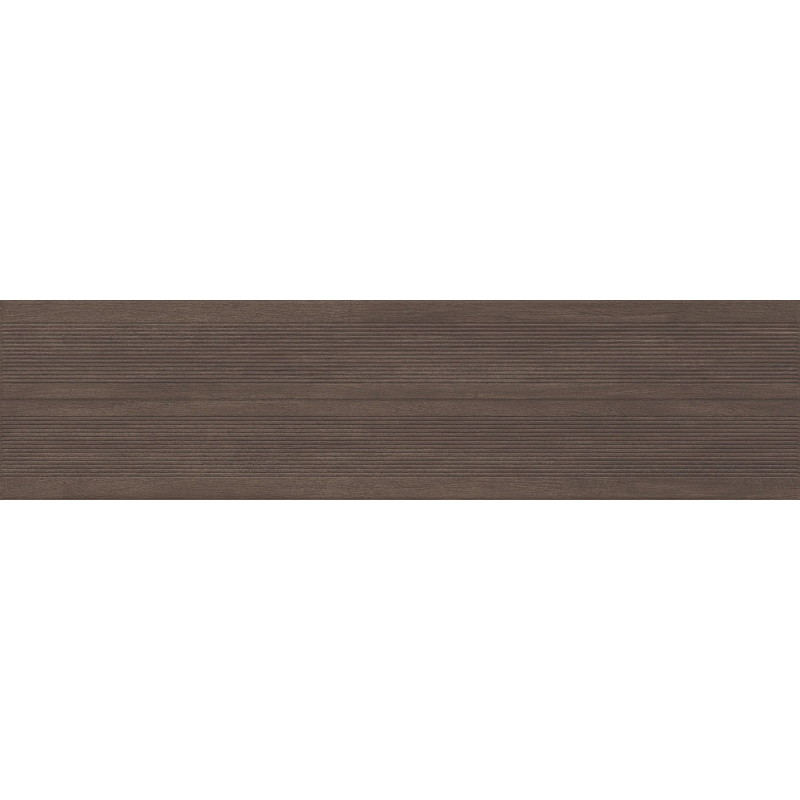 Mexen Prestige Wood Café grés esmaltado ret. G1, azulejo de parede semelhante a madeira 120 x 30 cm, mate - TL706-120-030-51