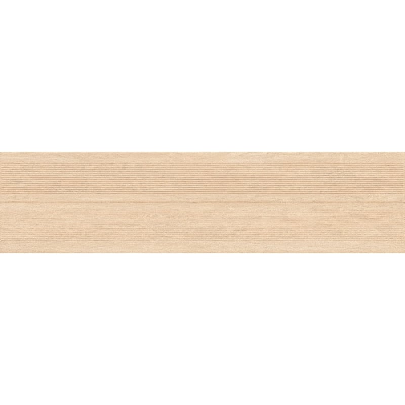 Mexen Prestige Wood Rectified glazed gres cream, wood-like wall tile 120 x 30 cm, matte - TL706-120-030-52