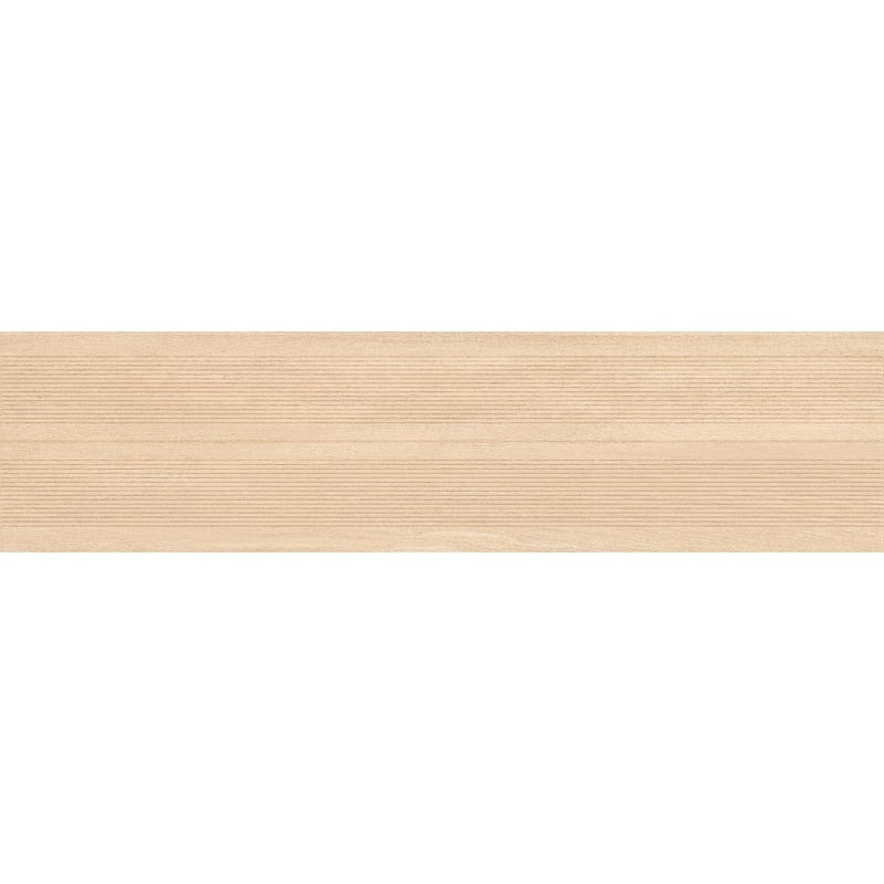 Mexen Prestige Wood Rectified glazed gres cream, wood-like wall tile 120 x 30 cm, matte - TL706-120-030-52