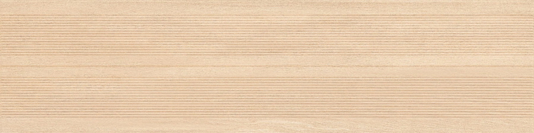 Mexen Prestige Wood Crema grés esmaltado retif. G1, azulejo tipo madeira de parede 120 x 30 cm, mate - TL706-120-030-52