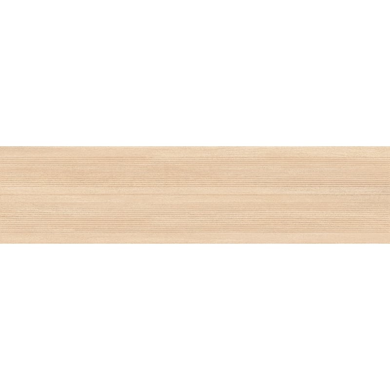 Mexen Prestige Wood Rectified glazed gres cream, wood-like wall tile 120 x 30 cm, matte - TL706-120-030-52