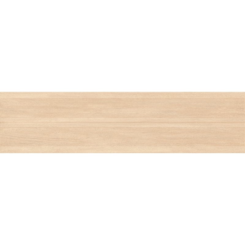 Mexen Prestige Wood Rectified glazed gres cream, wood-like wall tile 120 x 30 cm, matte - TL706-120-030-52