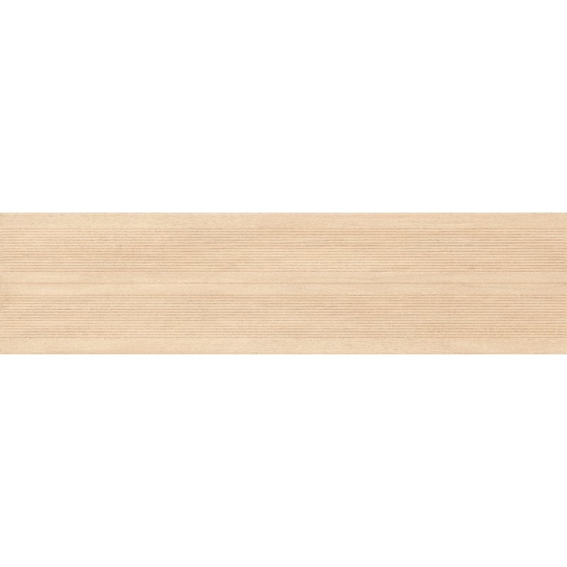 Mexen Prestige Wood Rectified glazed gres cream, wood-like wall tile 120 x 30 cm, matte - TL706-120-030-52