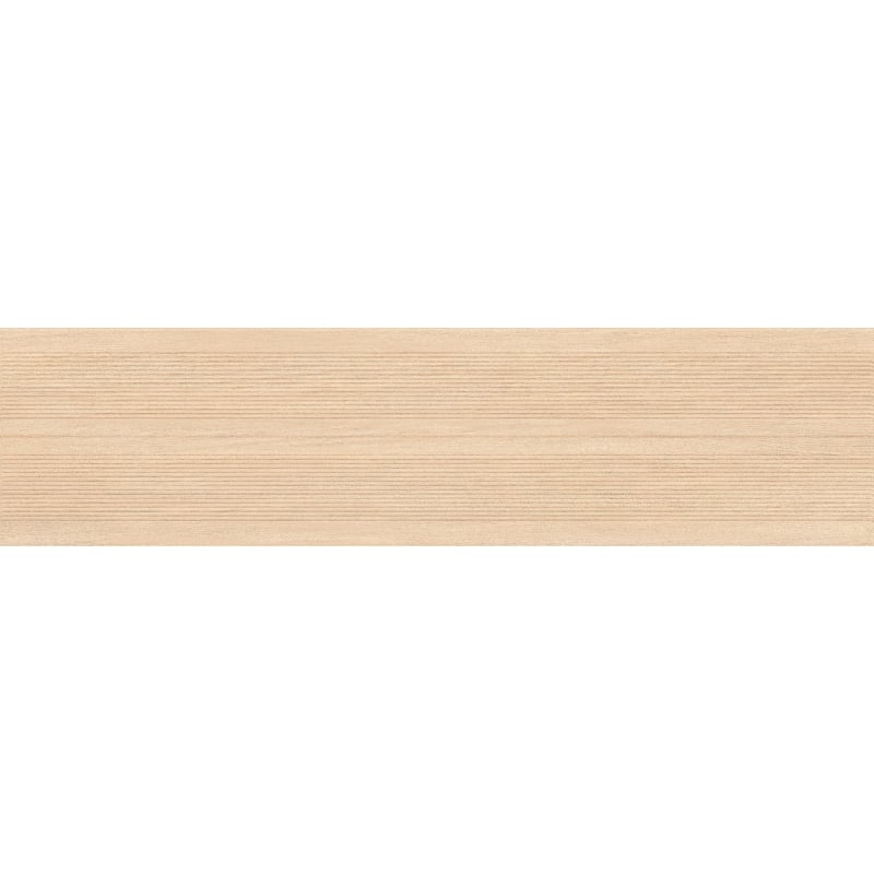 Mexen Prestige Wood Rectified glazed gres cream, wood-like wall tile 120 x 30 cm, matte - TL706-120-030-52