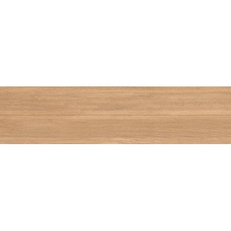 Mexen Prestige Wood Honey gres smaltato rettificato G1, piastrella effetto legno da parete 120 x 30 cm, opaco - TL706-120-030-53