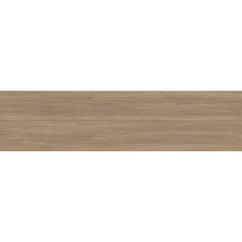 Mexen Prestige Wood Natural glazed rectified G1 stoneware, wood-like wall tile 120 x 30 cm, matte - TL706-120-030-54