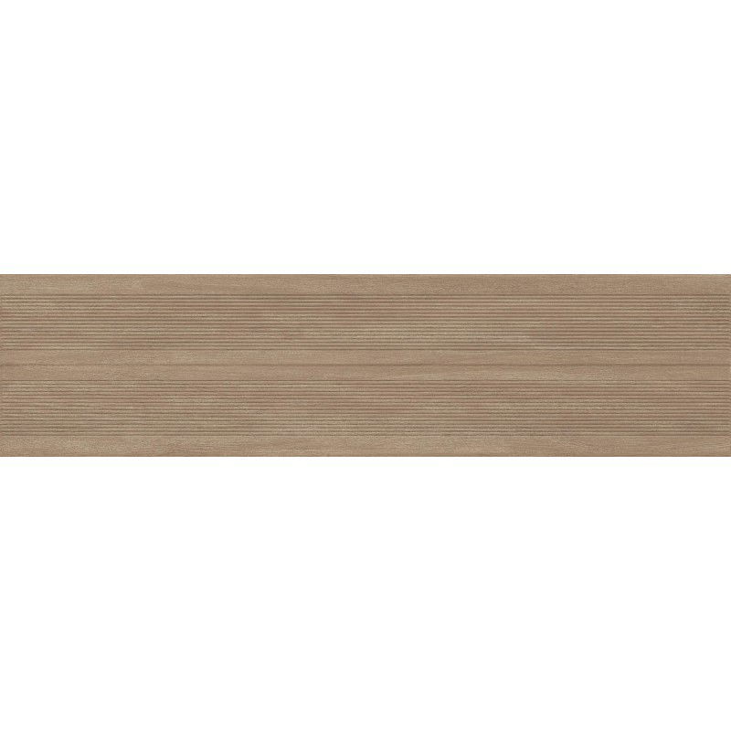 Mexen Prestige Wood Naturlig glaserad rektifierad G1-gres, golv- och väggplatta med träliknande yta, 120 x 30 cm, matt