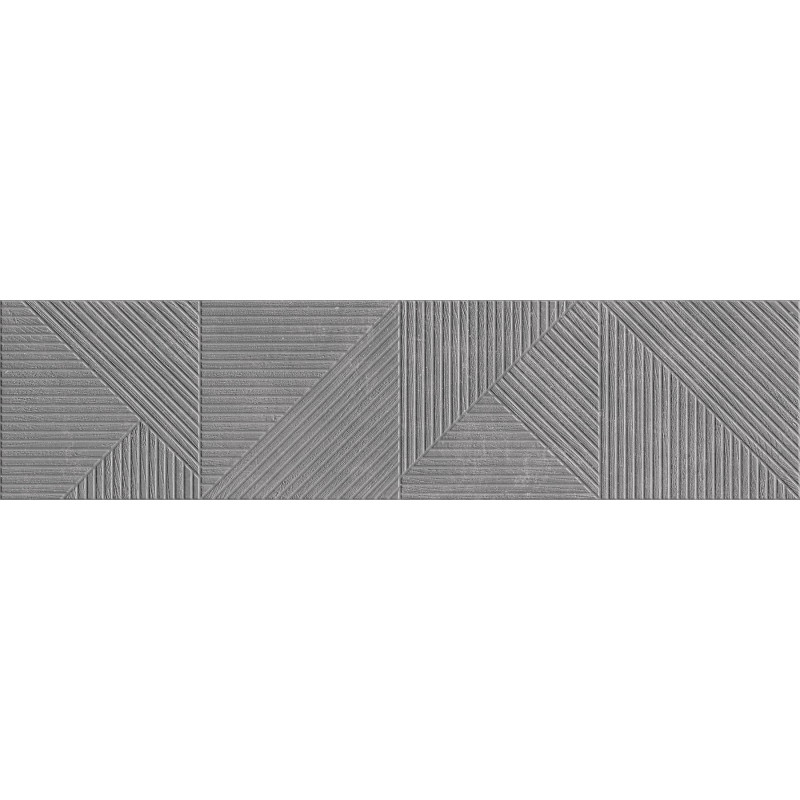 Mexen Magnifica Avenue Nero gres smaltato rett. G1, piastrella da parete 120 x 30 cm, opaca - TL707-120-030-51