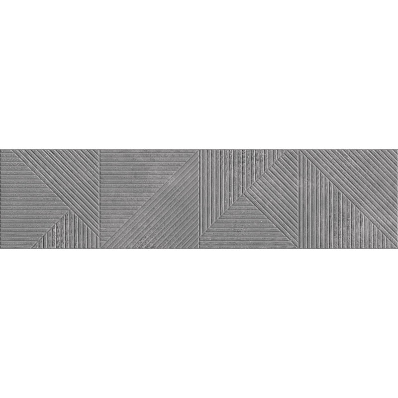 Mexen Magnifica Avenue Nero gres smaltato rett. G1, piastrella da parete 120 x 30 cm, opaca - TL707-120-030-51