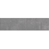 Mexen Magnifica Avenue Nero gres esmaltado rect. G1, baldosa de pared 120 x 30 cm, mate - TL707-120-030-51