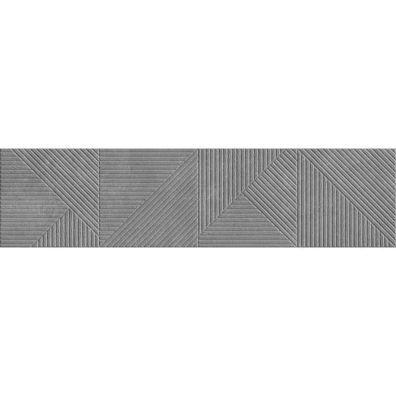 Mexen Magnifica Avenue Nero gres szkliwiony rekt. G1, płytka ścienna 120 x 30 cm, mat - TL707-120-030-51