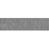 Mexen Magnifica Avenue Nero gres esmaltado rect. G1, baldosa de pared 120 x 30 cm, mate - TL707-120-030-51