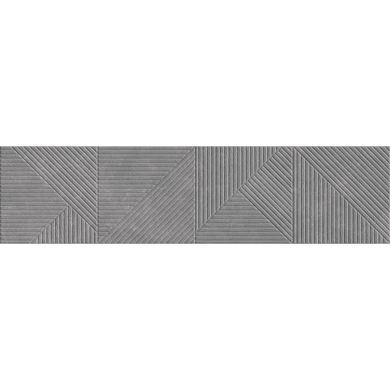 Mexen Magnifica Avenue Nero gres smaltato rett. G1, piastrella da parete 120 x 30 cm, opaca - TL707-120-030-51
