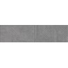 Mexen Magnifica Avenue Nero glasiertes Feinsteinzeug rekt. G1, Wandfliese 120 x 30 cm, matt - TL707-120-030-51