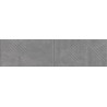 Mexen Magnifica Avenue Nero gres esmaltado rect. G1, baldosa de pared 120 x 30 cm, mate - TL707-120-030-51