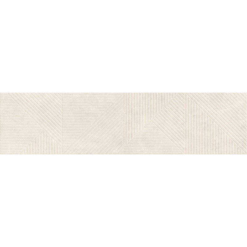 Mexen Magnifica Avenue Talc glazed porcelain rectified. G1, wall tile 120 x 30 cm, matte - TL707-120-030-52