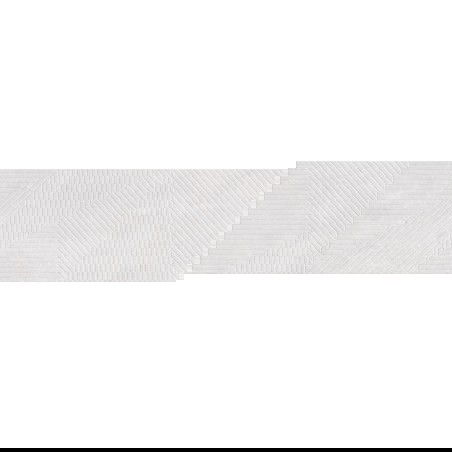 Mexen Magnifica Avenue Bianco gres smaltato rettificato G1, piastrella pavimento-parete 120 x 30 cm, opaco - TL707-120-030-53