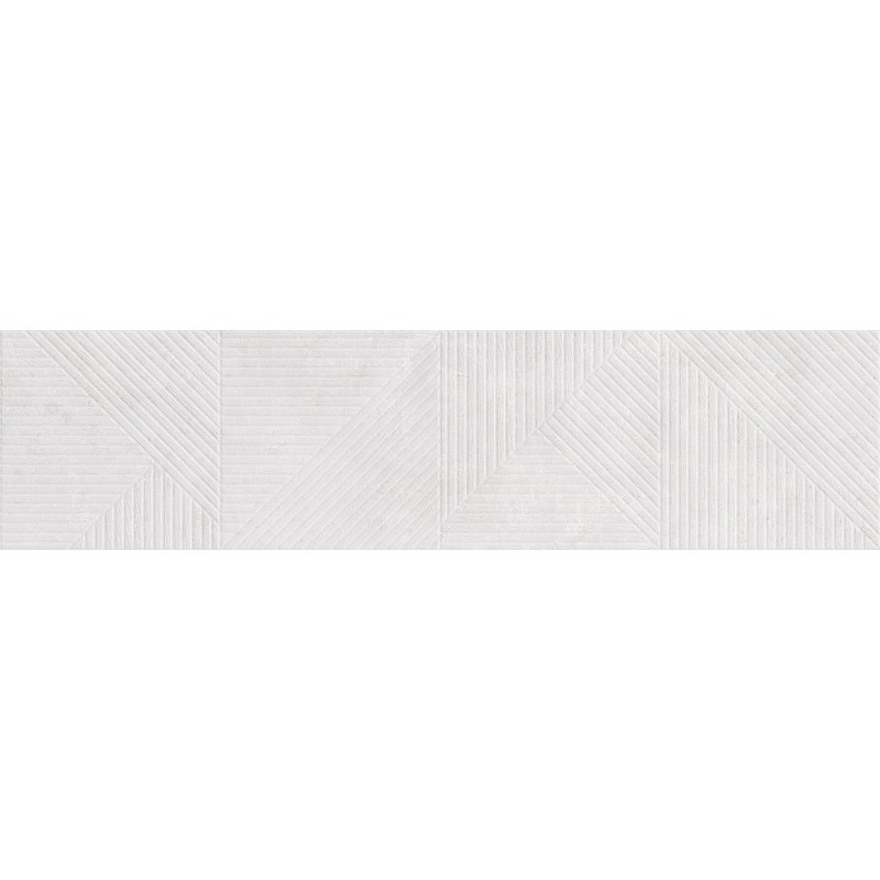 Mexen Magnifica Avenue Bianco gres szkliwiony rekt. G1, płytka ścienna 120 x 30 cm, mat - TL707-120-030-53