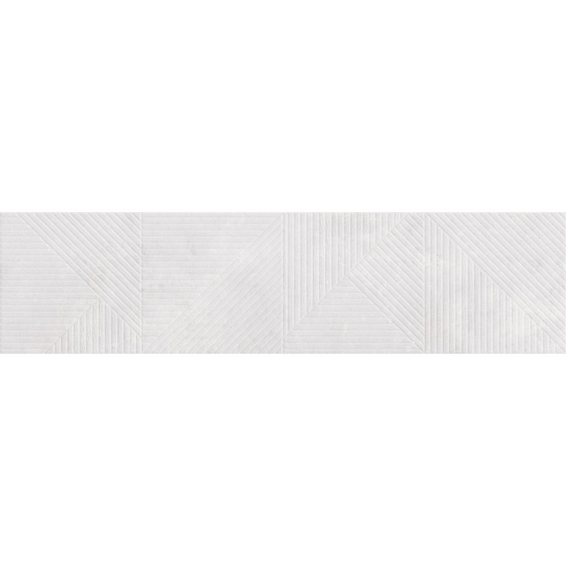 Mexen Magnifica Avenue Bianco gres szkliwiony rekt. G1, płytka ścienna 120 x 30 cm, mat - TL707-120-030-53