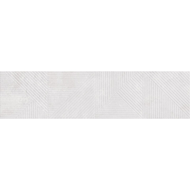 Mexen Magnifica Avenue Bianco gres szkliwiony rekt. G1, płytka ścienna 120 x 30 cm, mat - TL707-120-030-53