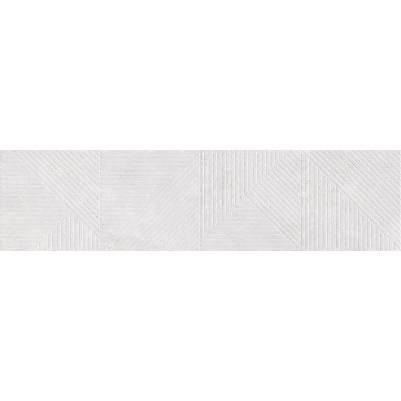 Mexen Magnifica Avenue Bianco gres szkliwiony rekt. G1, płytka ścienna 120 x 30 cm, mat - TL707-120-030-53