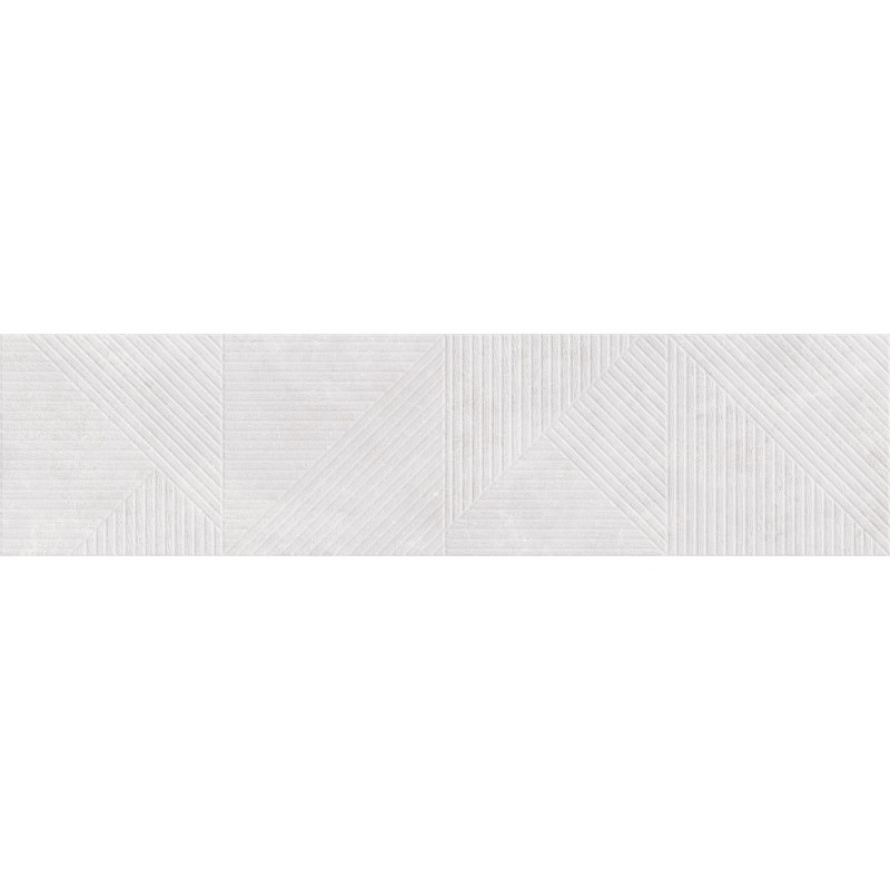 Mexen Magnifica Avenue Bianco gres szkliwiony rekt. G1, płytka ścienna 120 x 30 cm, mat - TL707-120-030-53