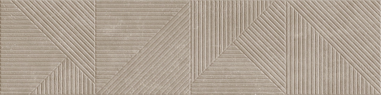Mexen Magnifica Avenue Taupe gres esmaltado rect. G1, baldosa mural 120 x 30 cm, mate - TL707-120-030-54