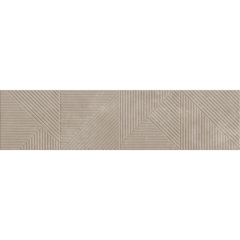 Mexen Magnifica Avenue Taupe gres szkliwiony rekt. G1, płytka ścienna 120 x 30 cm, mat - TL707-120-030-54