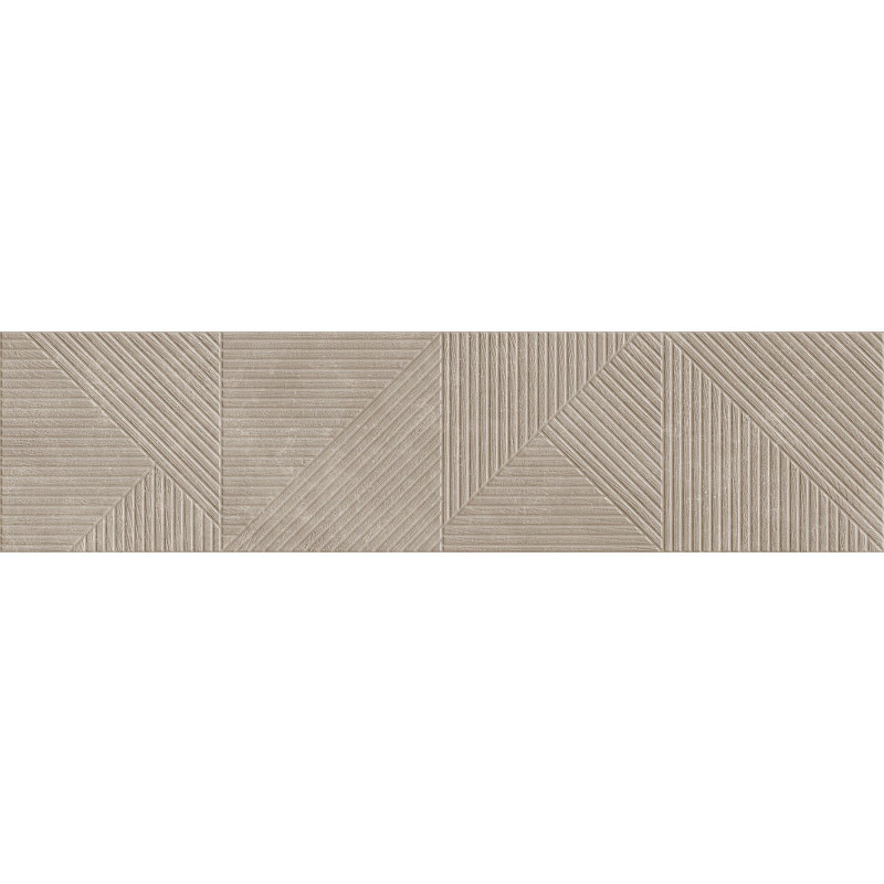 Mexen Magnifica Avenue Taupe glaserad rektificerad grès. Väggen 120 x 30 cm, matt - TL707-120-030-54