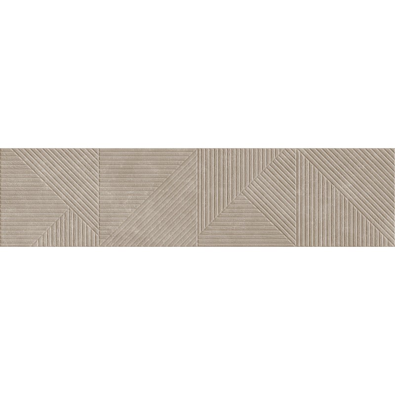 Mexen Magnifica Avenue Taupe gres szkliwiony rekt. G1, płytka ścienna 120 x 30 cm, mat - TL707-120-030-54