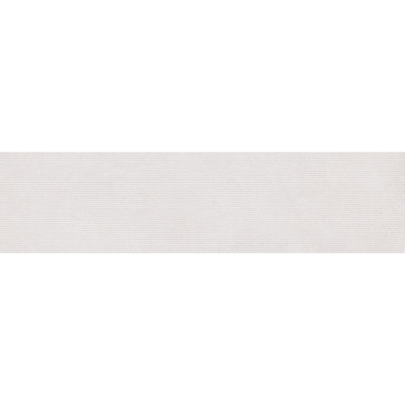 Mexen Oryol Liner White gres szkliwiony rekt. G1, płytka ścienna 120 x 30 cm, carving - TL708-120-030-50