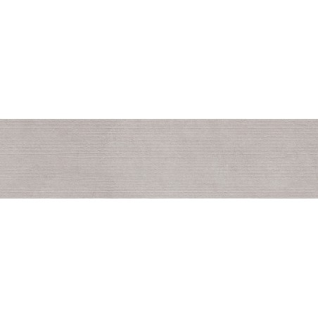 Mexen Oryol Liner Gris gres smaltato rett. G1, piastrella da parete 120 x 30 cm, carving - TL708-120-030-51