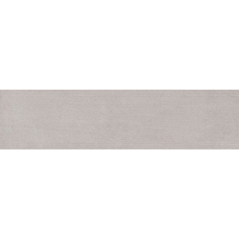 Mexen Oryol Liner Gris glasiertes Feinsteinzeug rekt. G1, Wandfliese 120 x 30 cm, Carving - TL708-120-030-51